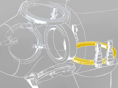 Gierlager f&uuml;r Windkraftanlagen: Die Kernanwendung von HKW Schleifringlagern aus Deutschland
